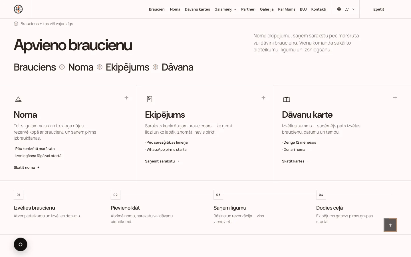 One Tribe — Apvieno braucienu